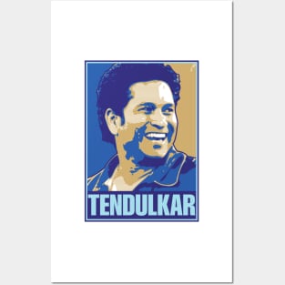 Tendulkar - INDIA Posters and Art